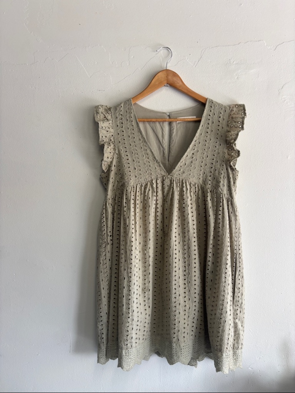 Mustard Seed Light Olive Casual Top